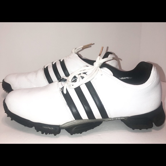 adidas Other - Mens Adidas Golf Shoes White Traxion Torsion